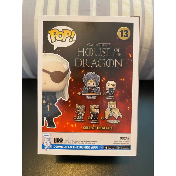 Funko Pop Television:  Game Of Thrones - Aemond Targaryen - Picture 3 of 6